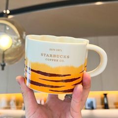 Starbucks スターバックス マグカップ カップ マグ　虎の爪カップ かわいい限定 プレゼント ギフト お祝い セット付き