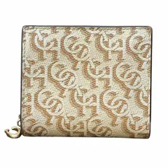 コーチ　COACH　シグネチャーモノグラム　CF522　2つ折り財布　レディース　美品