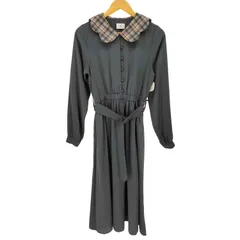 メリージェニー merry jenny スカラップカラーワンピース レディース FREE 