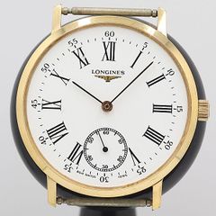 付属品有 新品電池 稼働】LONGINES CHARLESTON 5242 - メルカリ