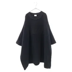 VETEMENTS (ヴェトモン) 23SS ダメージ加工インサイドアウト半袖スウェット ブラック UE63TR360B　トレーナーのサムネイル