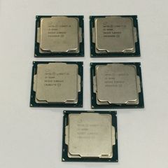 ⑨ INTEL Core i5-8500 / Core i5-8400 計5枚セット CPUまとめ売り