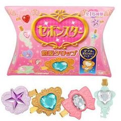 セボンスター前髪クリップ 前髪ピン ヘアピン ヘアクリップ 前髪 髪留め 髪飾り ヘアアクセサリー 粧美堂 ブラインド 癖がつきにくい キッズ 女の子 メイク ヘアアレンジ セボンスター シークレット