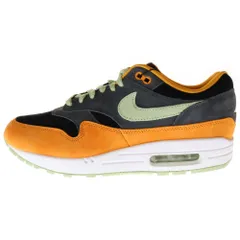 NIKE (ナイキ) AIR MAX 1 DUCK PACK HONEY DEW エアマックス1 ダックパック ハニーデュー ローカットスニーカー グレー/ブラック/オレンジ US9.5/27.5cm DZ0482-001
