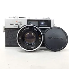 【動作確認済】 Olympus 35DC F0627-136-8v p OLYMPUS 35DC / F.Zuiko 40mm F1.7 後期型 整備済 ネガフィルム付