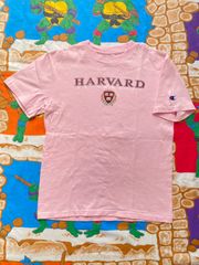 【Size 140】ハーバード大学 チャンピオン 半袖Tシャツ ピンク