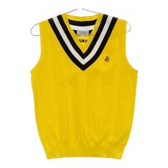 サイズ：1 JACK BUNNY ジャックバニー 2023年モデル Vネック ニットベスト  イエロー系 [240101362808] ゴルフウェア レディース ストスト