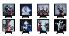 ウルトラマン 3Dレリーフスタンド 全8種セット