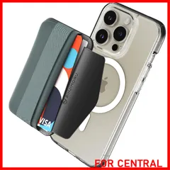 【在庫処分】【滑り止め・落下防止】シンジモル Magsafeカードケース 、iPhone 15、14、13、12 シリーズ 全機種対応 シリコンパッドでノンスリップ カード入れ suica 交通系 icカード収納 スマホ落下防止用 ストラップ付 MagSafe