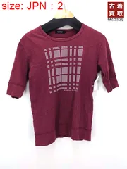 バーバリーブラックレーベル BURBERRY BLACK LABEL ドットプリントTシャツ メンズ JPN：2 