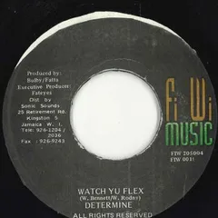 ジャマイカ7” Determine Watch Yu Flex FIW205004 FiWi Music /00050
