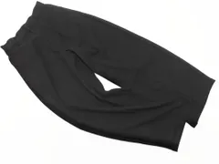 LEPSIM レプシィムローリーズファーム タック ワイド パンツ sizeM/黒 ■■ レディース