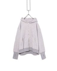 superNova.　スーパーノヴァ　Sweat big zip hoody　SN-542Bビッグシルエットスウェットジップパーカー