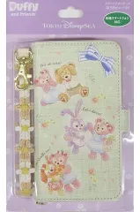 【中古】携帯ジャケット・カバー 集合 スマートフォンケース 「ダッフィー＆フレンズのスプリング・イン・ブルーム」 東京ディズニーシー限定