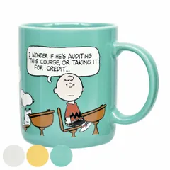 マグカップ 390ml PEANUTS スヌーピー 磁器 （ 食洗機対応 電子レンジ対応 カップ マグ コップ コーヒーカップ 洋食器 取っ手付き キャラクター コーヒー 紅茶 かわいい ）