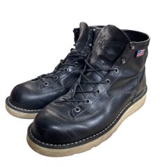 ◆中古品◆ ダナー ブーツ DANNER ブルラン Bull Run 6 ブラック 15545 サイズUS9 ブラック レザー レースアップ 本体のみ V87830NL