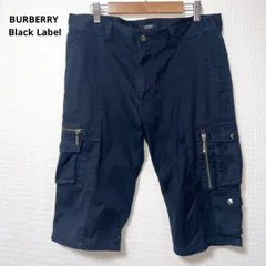 バーバリーブラックレーベル ブラック ショートパンツ ハーフパンツ 76