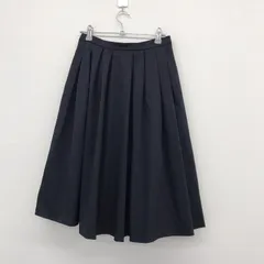 【M-premier】エムプレミエ　黒系　36　フレアスカート　ミレモ丈　フォーマル　無地　シンプル