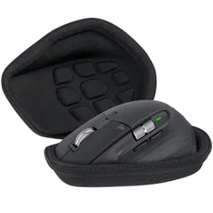 【特価商品】Logicool MX MASTER3s ロジクール MX2300/MX MASTER 3 MX2200/MX MASTER 2S MX2100CR アドバンスド ワイヤレス マウス ブラック 専用収納ケース（ケースのみ）-Aenllosi