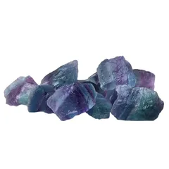 Sugarello 蛍石 天然 原石 宝石の原石 ほたる石 ヒーリング ストーンパワー パワーストーン 日本では産出されない レアストーン 約3～7cm ランダム 2～3個セット 合計120g以上 (彩色) [彩色]