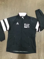 Le  coq sportif ルコックスポルティフ 巾着付きレインウェア上下セット Msize