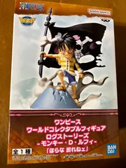 ワンピース ワールドコレクタブルフィギュア ログストーリーズ モンキー D ルフィ ほらな、折れねえ A