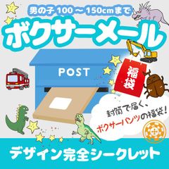 ボクサーパンツ 3枚 福袋 「ボクサーメール」 男の子 100cm 110cm 120cm 130cm 140cm 150cm 子供 キッズ 下着 インナー パンツ