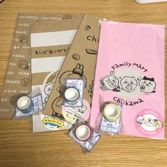 ちいかわ　マスキングテープ(全4種)　＋ギフトバッグ(全4種)　ファミマ限定