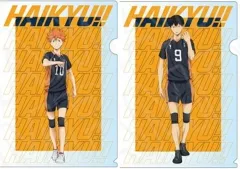 【中古】クリアファイル 烏野高校 A4クリアファイルセット(2枚組) 「ハイキュー!!」