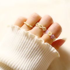 NEW!即購入OK♡BTSテテ(태태)着用♡ビーズブレスレット♡ブラック