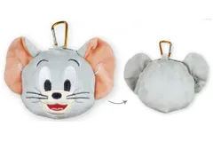 ティ 【送料無料】【トムとジェリー】【Tom and Jerry】カラビナ付きぬいぐるみファスナーマスコット【タフィー】【トム】【ジェリー】【アニメ】【ポーチ】【ケース】【小物入れ】【小銭入れ】【コインケース】【キーホルダー】【キーリング】【雑貨】【グッズ】