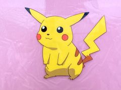 【超レア品　１点物】ポケットモンスター　ポケモン　ピカチュウ　オリジナル　セル画　長期保管品　C-35.0-70.0