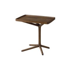 展示品・未使用】東屋 2WAYサイドテーブル オーク天然木 ナイト
