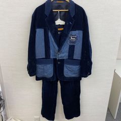 BONSKIP 90's 刺繍 デニムカバーオール パンツ セットアップ 3L - メルカリ