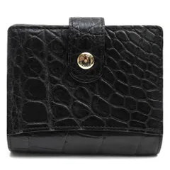 値下げです　レア品 超美品‼️クリスタルレプティルズ クロコダイル革 折り財布 2025年最新】クリスタルレプティルズ財布の人気アイテム - メルカリ