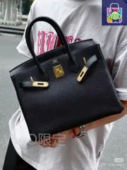 レディース　ハンドバッグBirKinバ ーキン ブラック-WT0輸入-LD14