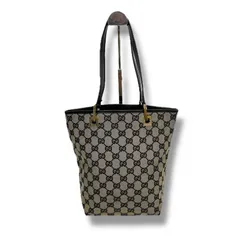 ✨極美品✨☘️GUCCI☘️✨ミニトートバッグ✨GG柄✨キャンバスレザー✨ GUCCI GG柄 キャンバス×レザー トートバッグ - メルカリ