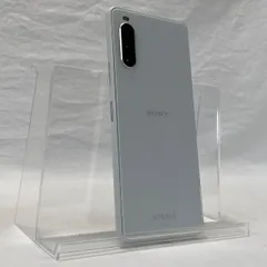 【美品】Xperia/10/II/SOV43/ホワイト/64GB/au/本体のみ/バッテリー劣化あり/No.2057