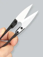 セラミック刃 糸切りバサミ 錆びない 刺繍はさみ 裁縫ハサミ 釣りハサミ