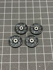 17mm アルミローラー　2セット　加工　ミニ四駆