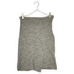 Y's(ワイズ) Knee-length wool tight skirt 膝丈 ウール タイト スカート YV-S77-142 38(M) グレーのサムネイル