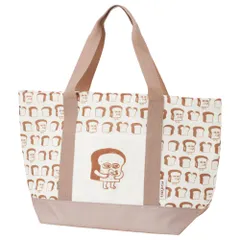 ☆ パンどろぼう ☆ 麻風トート保冷ショッピングバッグ KCTSJ1 保冷バッグ トートバッグ ショッピングバッグ 保冷 エコバッグ トート マイバッグ 買い物 クーラー バッグ ファスナー 肩掛け おしゃれ かわいい マチ付き 麻風 大容量 お買物