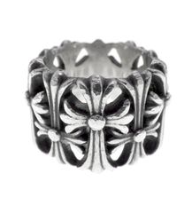 クロムハーツ CHROME HEARTS 【 CEMETERY 】 セメタリー クロス シルバー リング 40376