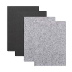 新品 フェルトシート 4枚入り フェルトパッド 大判30×21cm 厚さ5mm セルフ粘着 キズ防止 防音 すべり止め 家具保護パッド 自由にカットして使用可