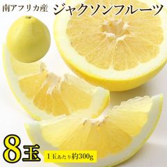 【8月上旬より順次ご発送予定】南アフリカ 産 ジャクソンフルーツ 8 玉 約 2.4 kg マジックグレープフルーツ ジャクソン フルーツ 新感覚 グレープフルーツ 柑橘系 糖度12度 ご家庭用 ご自宅用 果物 くだもの フルーツ 敬老の日 ギフト プレゼント