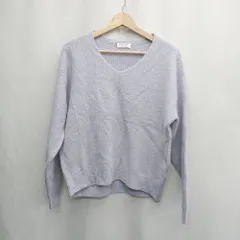 ◇ ⊇ BEAUTY & YOUTH ビューティアンドユース 長袖 ニット サイズF ブルー系 レディース E  【1503060003978】