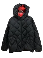 mont-bell (モンベル) リバーシブル ダウンパーカ Kid's スタッフバック付 フード取外し可 1101621 150 レッド×ブラック キッズ/028