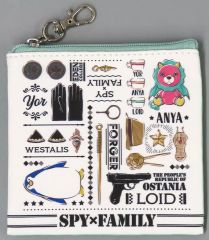 [중고] 가방 모티브 무늬 파우치 [SPY × FAMILY]