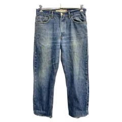 Levi's 505 デニムパンツ W33 リーバイス レギュラーフィット ブルー コットン メキシコ製 古着卸 アメリカ仕入 2503-1462