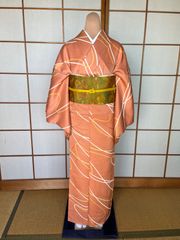 小紋　着物　正絹　袷